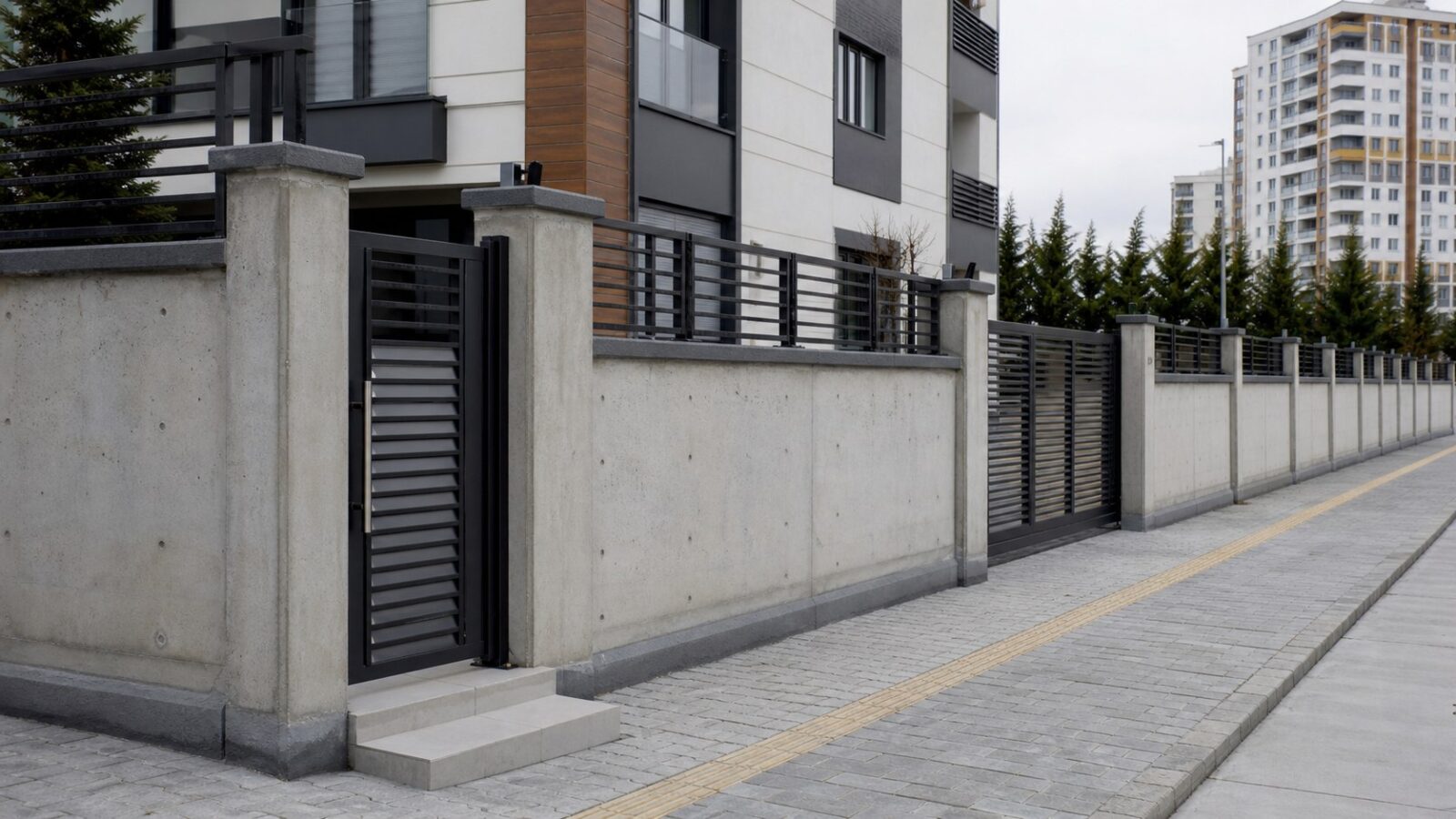 Site & Bina Çevre Duvarı