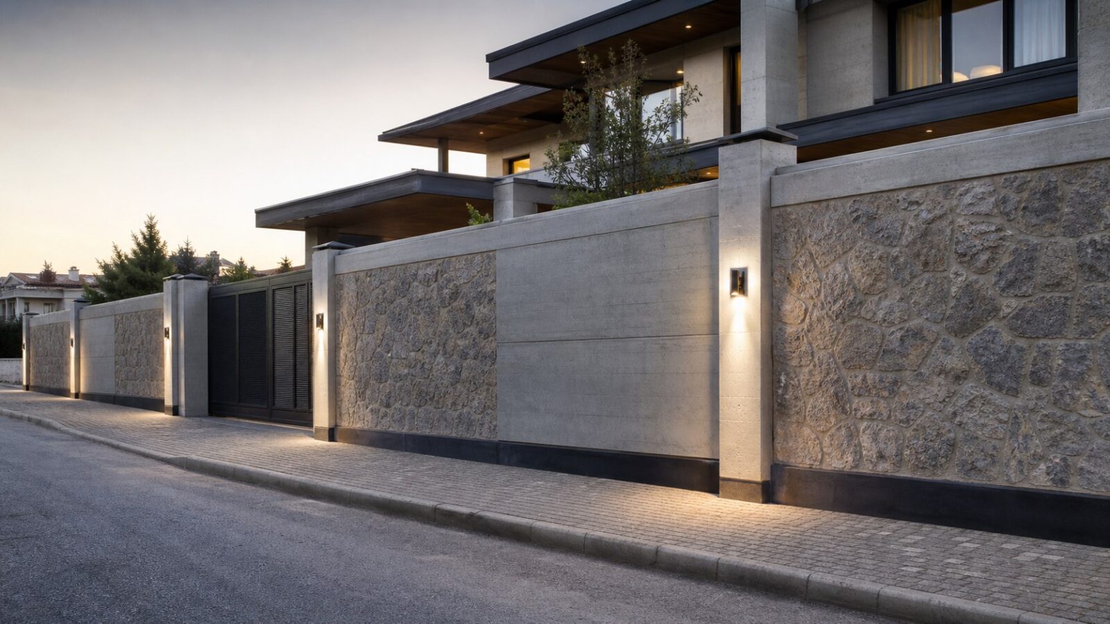 Villa Bahçe Duvarı